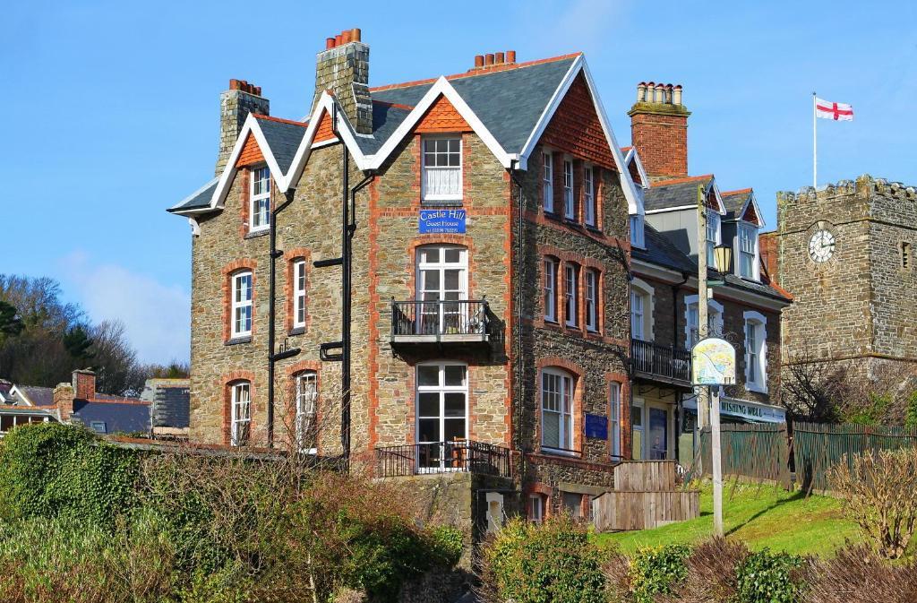 Castle Hill Guest House Lynton Buitenkant foto